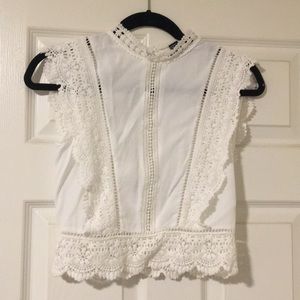 White Lace Top